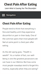 Mobile Screenshot of chestpainaftereating.net