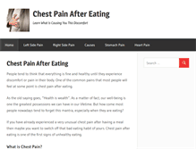 Tablet Screenshot of chestpainaftereating.net